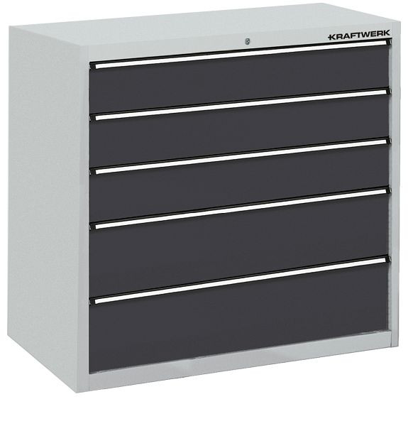 Kraftwerk Schubladenschrank 560 mit 5 Schubladen, 1000x1000x535 mm, 142.100.001