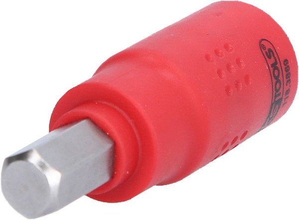 KS Tools 3/8" Isolierte Bit-Stecknuss Innensechskant, 10 mm, 60 mm lang, 118.3869