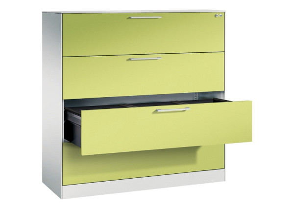 C+P Hängeregistraturschrank Asisto, H1310xB1200xT435mm, 7035/0024, 146021-413 S10180
