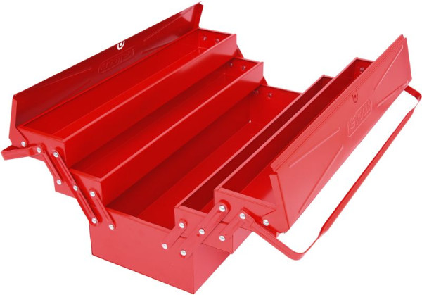 KS Tools Werkzeugkiste Metall, 5 Fächer, 550mm, 999.0125