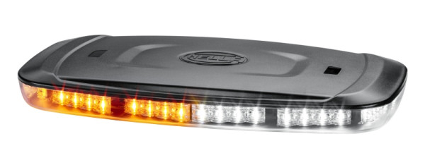 HELLA LED-Warnleuchte, Mini Lightbar, 12/24V, gelb, Schraubanschluss, Kabel: 500mm, Anbau, 2RL 014 565-401