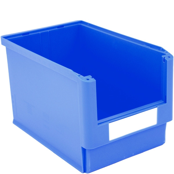 BITO Sichtlagerkasten SK Set /SK5033 500x313x300 blau, inklusive Etikett, 4 Stück, C0230-0030