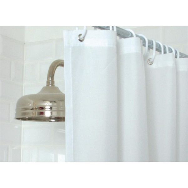 Mitre Essentials Duschvorhang weiß, 1800 x 1800 mm, GT798
