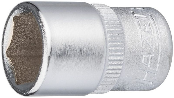 Hazet Steckschlüsseleinsatz, Sechskant, Vierkant hohl 6,3 mm (1/4 Zoll), 11 mm, Mit Rändelung, 850-11