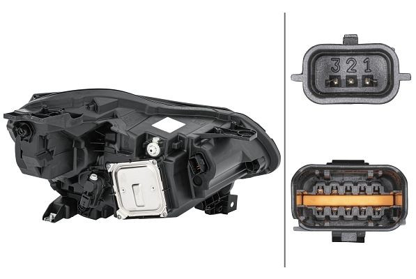 HELLA LED-Hauptscheinwerfer - für u.a. RENAULT CAPTUR II (HF_) - ECE - für Linksverkehr - links, 1LX 013 930-831