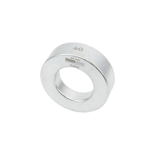 Stahlmaxx Druckstück, rund, flach, 40 mm, für Lager, Buchsen, Dichtringe, XXL-122816
