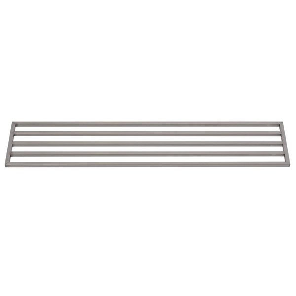 Gastro M Edelstahlboden 100cm breit, 2 x 40 cm, Wandhalterungen separat erhältlich, DS446