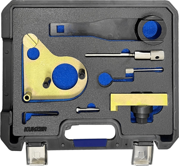 Kunzer Motor-Einstellwerkzeugsatz Mercedes-Benz / Fiat / Opel / Nissan / Renault Für 1.6-, 1.8-, 2.0- und 2.3-Liter-Dieselmotoren, 77M402