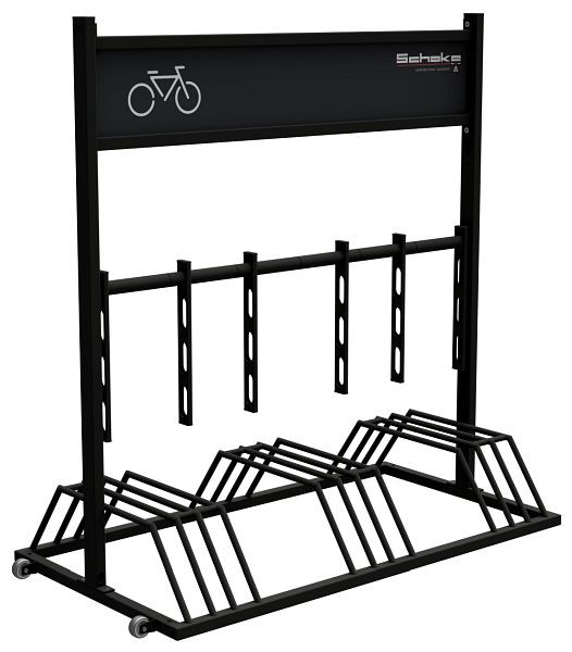 Schake Fahrradständer mit Werbeschild, 420_80B, 4250384756253