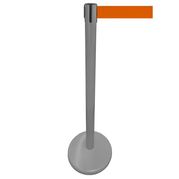 Stein HGS Personenleitsystem -P-LINE Future-, Metall/ anthrazit, orange, mit magnetischem Gurtendstück, 12792-2204