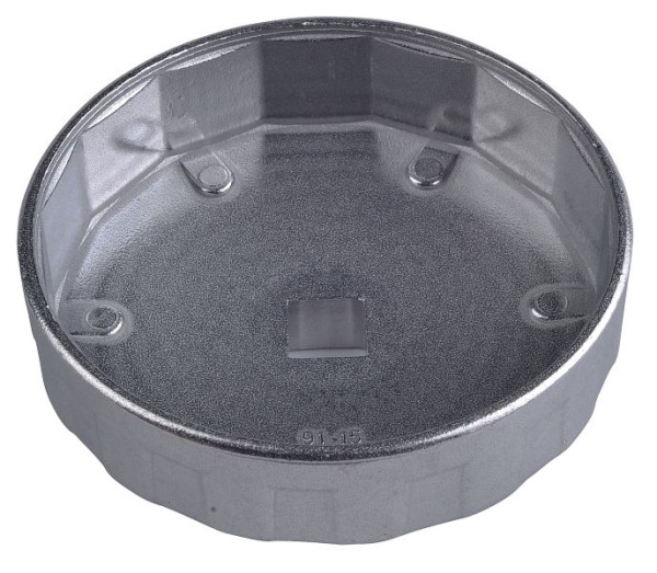 SW-Stahl Ölfilterschlüssel, Alu, 1/2'' Antrieb, 91 mm, 15 Kanten, 08450-91/15