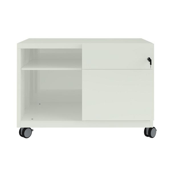 Bisley Caddy Note™, Schubladen und Ziehgriff rechts, 644 portland, CADM08RH644