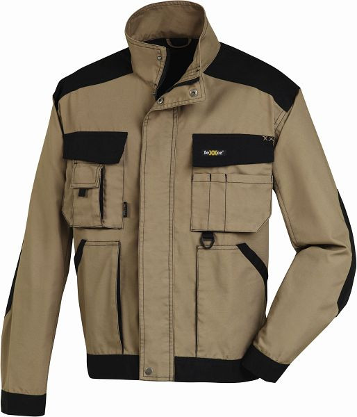 teXXor Canvas (270 g/m²) Bundjacke ANTIGUA, khaki/schwarz, Größe: 3XL, 4162-3XL