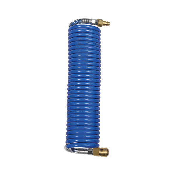Riegler Spiralschlauch-Kupplung-Set, Standardkupplung, PA, ø 8x6, 2,5 m, 158126