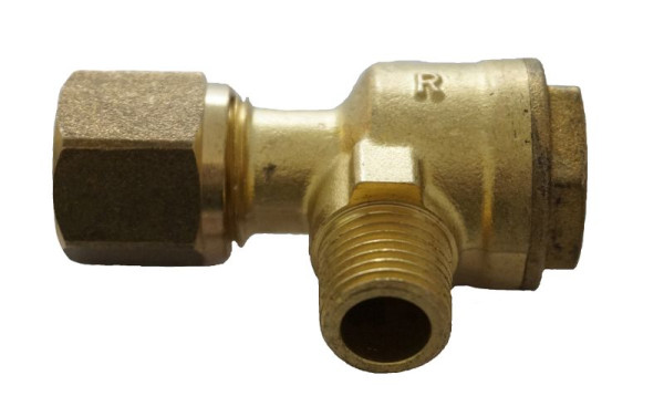 AEROTEC Rückschlagventil 1/4 Zoll AG -10 mm Rohr - ohne Entlastungsanschluss, 9412186-PS