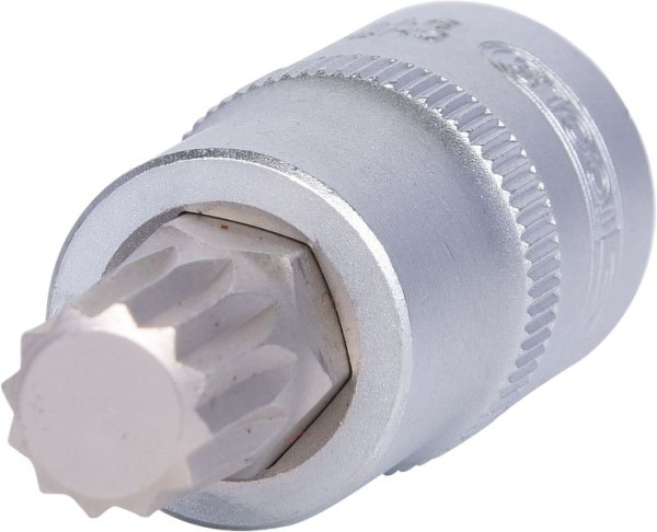 KS Tools 1/2" Bit-Stecknuss XZN, M12, 55 mm, 911.1344, 4042146046258