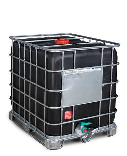 DENIOS Recobulk IBC Gefahrgut-Container, UV, Stahlkufen, 1000 l, NW150 / NW50, 266-206