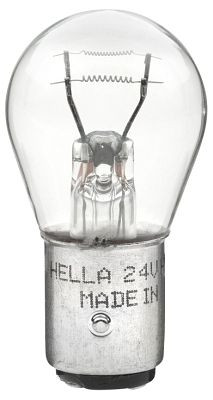 HELLA Halogen-Glühlampe, P21/5W, Heavy Duty Expert, 24V, 21/5W, Sockelausführung Glühlampe: BAY15d, Schachtel, 8GD 002 078-011