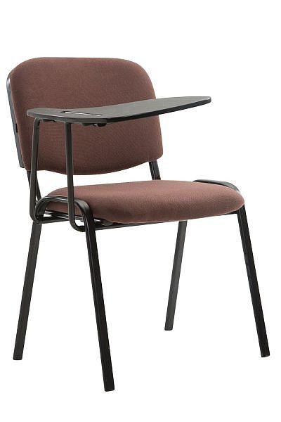 CLP Stuhl Ken mit Klapptisch Stoff, braun, 191897403