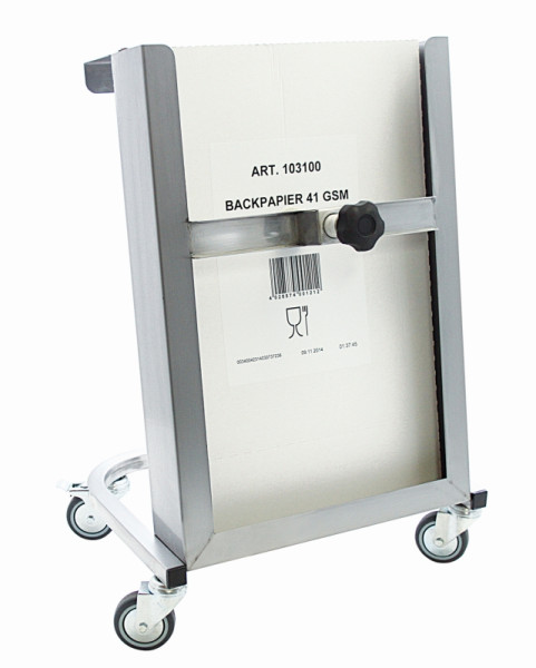 Schneider Fahrgestell für Backtrennpapier, Edelstahl, 400 x 600 mm, 202090