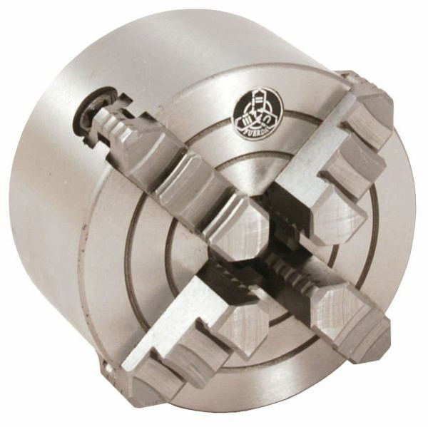 ELMAG 4-Backen-Drehfutter Ø 100mm einzelnspannend Für SUPERTURN 300/90 Vario, 88127
