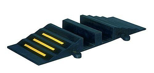 DENIOS Schlauchbrücke, aus Vollgummi, für Schläuche/Rohre bis 120 mm Ø, 165395