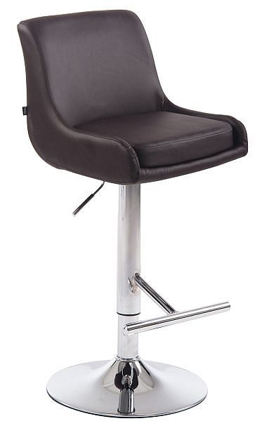 CLP Barhocker Club Kunstleder C, braun, 307566, 4251563458289