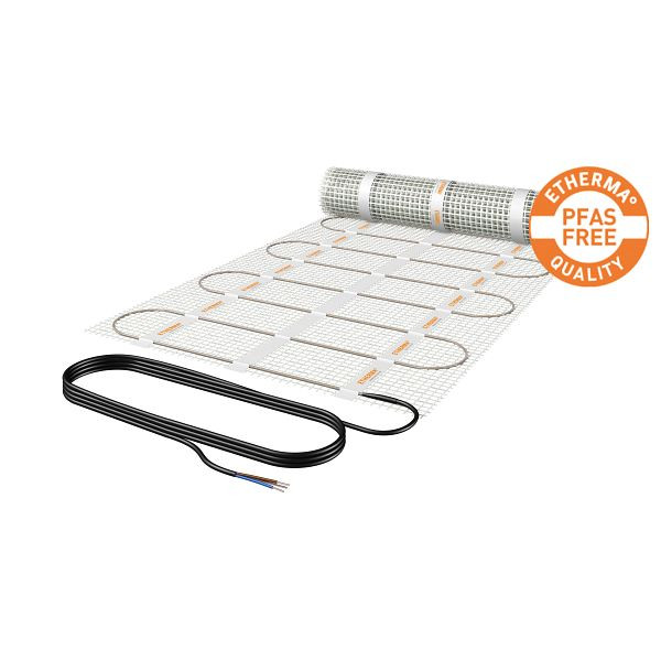 Etherma Heizmatte robust, PFAS frei, 6,0m², 50x1200cm, 900W, 230V, 46239