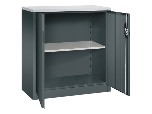 C+P Büroschrank Acurado, H1000xB930xT400mm, 7016/7016, 9266-1200 S10378