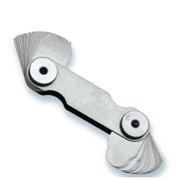 STEINLE Radienschablone 7,5, 15,0 mm, Konkav und Konvex geformte Lehrenblätter, 41030020