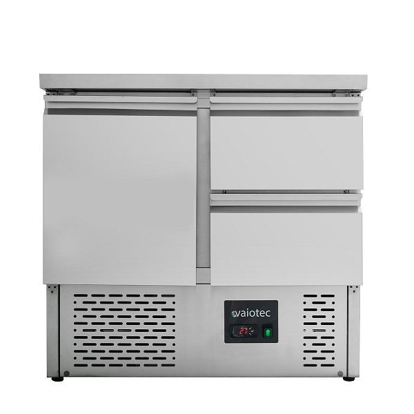 Vaiotec EASYLINE Kühltisch Mini 700 / 2-fach - mit 1 Tür & 2 Schubladen, 11732