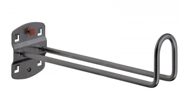 Kappes RasterPlan Kabelhalter Hakenende 50 mm hoch, B 37 mm anthrazitgrau, L 200 mm, 4040.00.3208