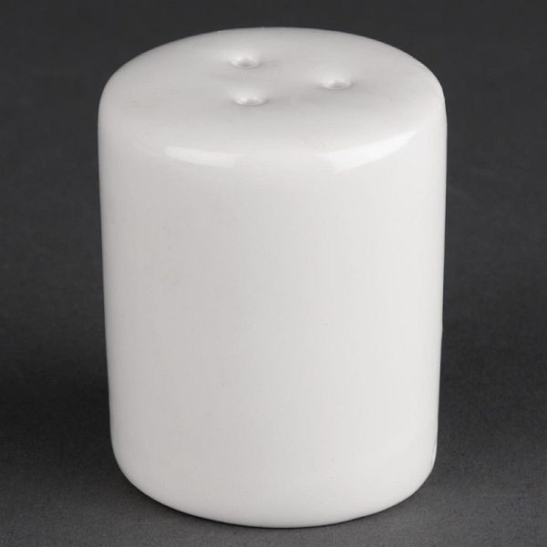 Athena Hotelware Pfefferstreuer, VE: 12 Stück, Höhe: 5 cm, Porzellan, CC216