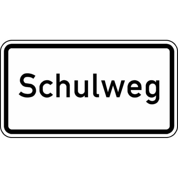 Stein HGS Schulweg Nr. 2303, 750 x 412 mm, Flachform 2 mm, RA1, 2303-311