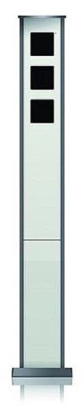 TCS Kommunikationssäule, unbestückt für 3 AMI-Module, freistehend 1,30 m Höhe, K33AP