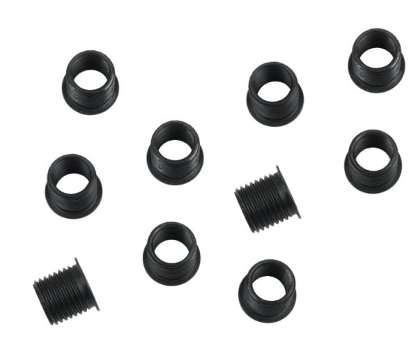 KS Tools Gewindebuchse mit Bund Länge 17,5mm, IG=M14x1,25/AG=M16x1,25, VE: 10 Stück, 150.5086