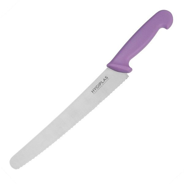 Hygiplas Gebäckmesser 25,4 cm lila, FP733, 5050984652158