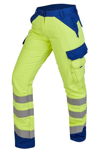 ROFA Bundhose Damen 4552781, Größe D46, Farbe 235-leuchtgelb-kornblau, 4552781-235-D46