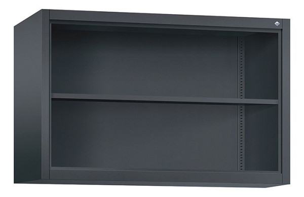 C+P Aufsatzregal Acurado, H790xB1200xT400mm, Farbe: Schwarzgrau, 9365-000 S10014