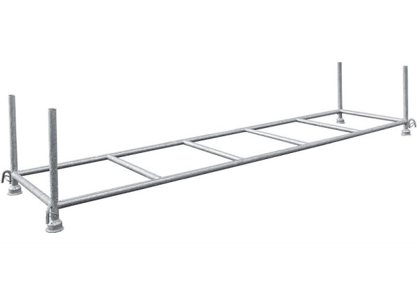 Schake Stapelpalette Füllmaße: 4,00 m x 0,87 m x 0,60 m Belastung: 1,5 t, geschlossenen Ösen, 50200-40-0