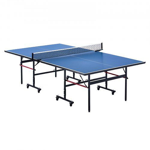 VEVOR Ping Pong Tisch Faltbarer Tischtennis Spieltisch Indoor Klemmnetz, DZDTZDPPQZ12A94CKV0