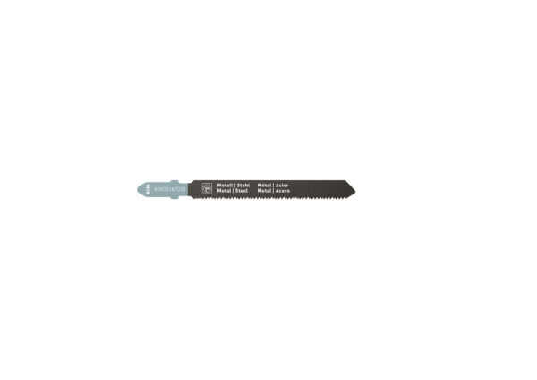 Fein Stichsägeblatt für Metall, BIM 75 T1.2 MS SC, VE: 5 Stück, 90 mm Länge, TPI 23 - 18, 63503167010