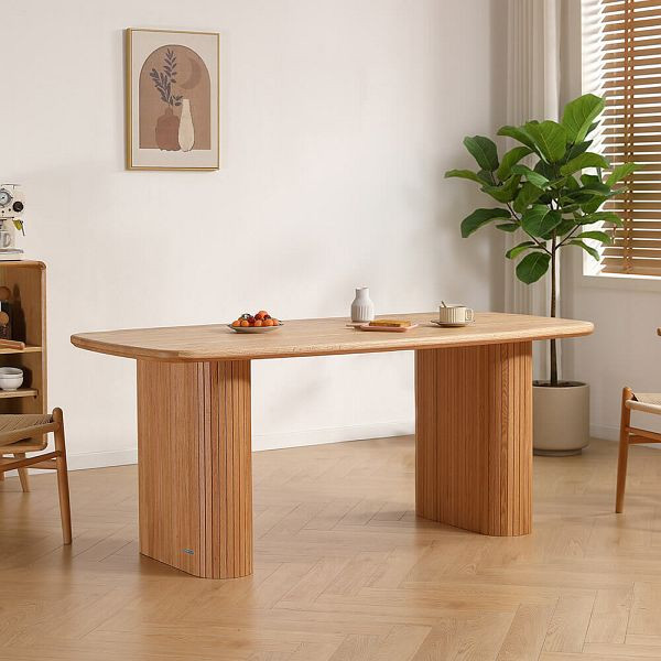 HOME DELUXE Esstisch Eiche geölt ARENOS Natur - 160 x 90 cm, 74681