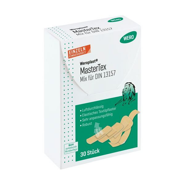 WERO Weroplast MasterTex Mix für DIN 13157 - 2021, VE: 30 Stück, 150278
