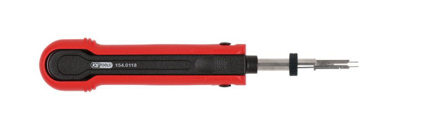 KS Tools Entriegelungswerkzeug für Flachstecker/Flachsteckhülsen 2,8 mm (KOSTAL SLK), 1-fach verstellbar, 154.0118