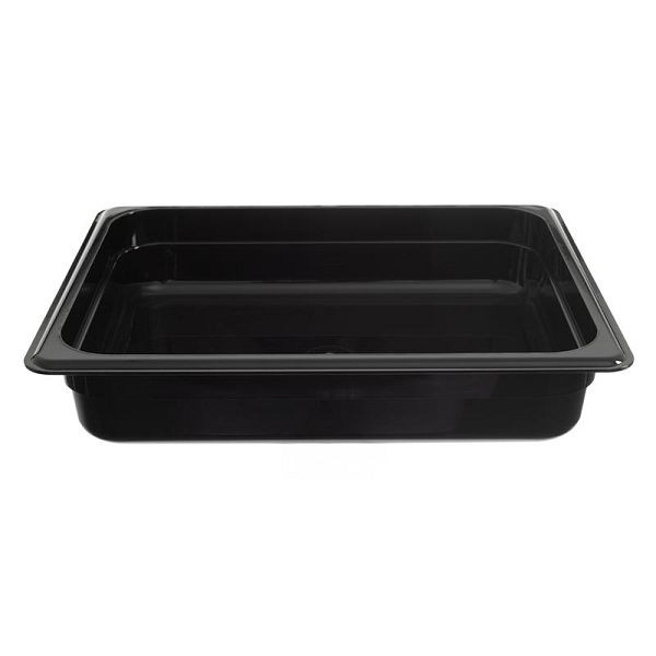 ALLPAX Behälter aus Polycarbonat GN 1/2 Höhe 65 mm schwarz, 10024407