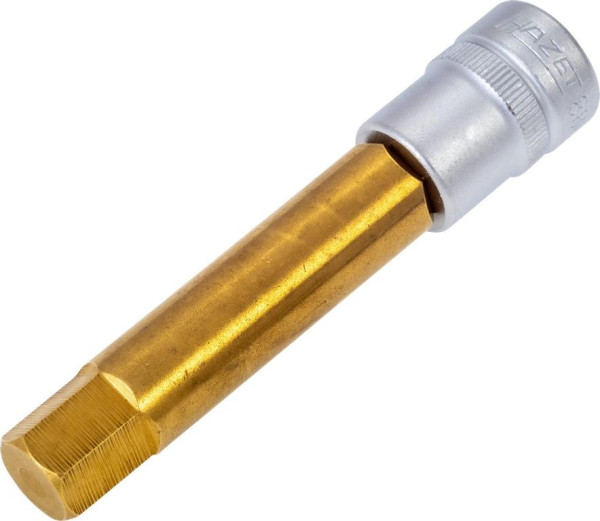 Hazet Schraubendreher-Steckschlüsseleinsatz, Vierkant hohl 10 mm (3/8 Zoll), Innen-Sechskant Profil, 12 mm, 8801-12