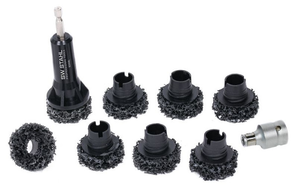 SW-Stahl Radnabenschleifersatz, 10-teilig, 10359L, 4033592137188