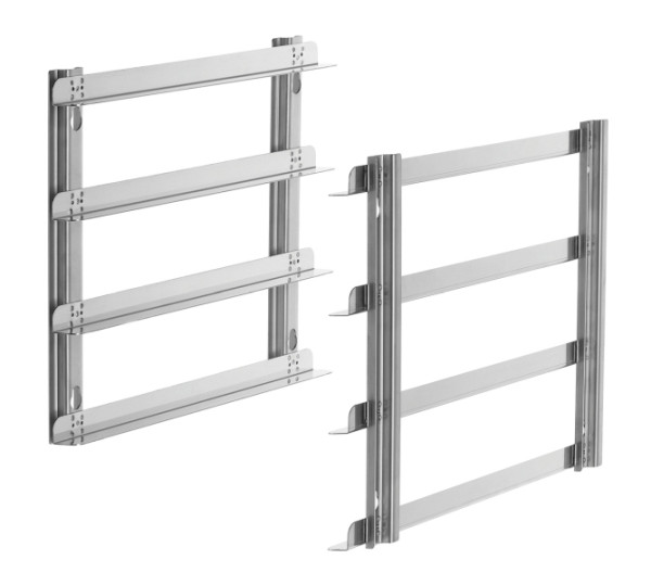 Bartscher Auflageschienen 6040 SST2-5110, für Kombidämpfer 5 x 1/1 GN, VE: 1 Paar, 117151