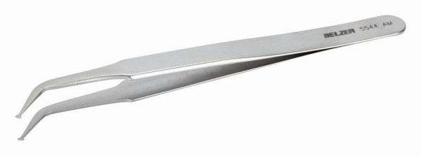 Belzer SMD-Pinzette, Edelstahl, Greifwinkel 45°, 115 mm, 5544 AM
